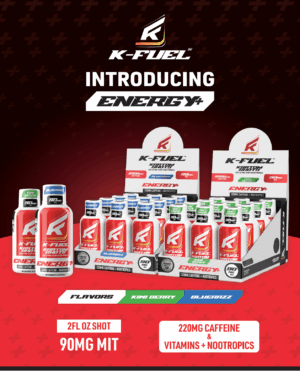 K-Fuel Kratom Energy+ Shot  (12 ct.)