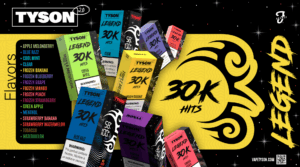 TYSON LEGEND 30K Disposable Vapes (5 Pack)