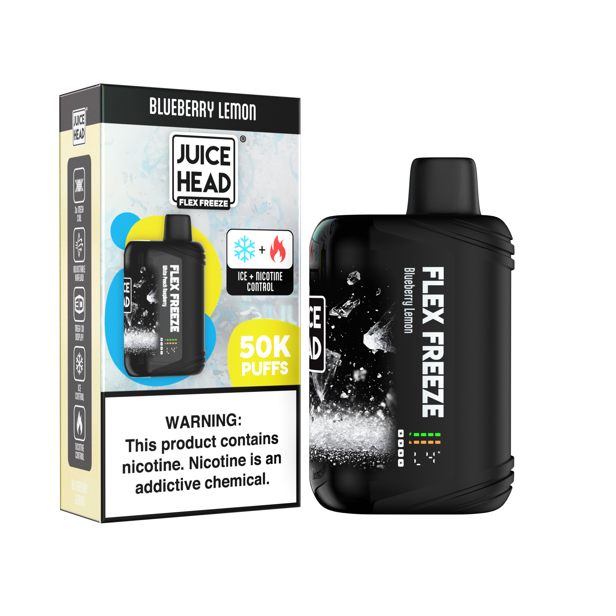 JUICE HEAD FLEX FREEZE 50K DISPOSABLES (5 Pack) - Image 6