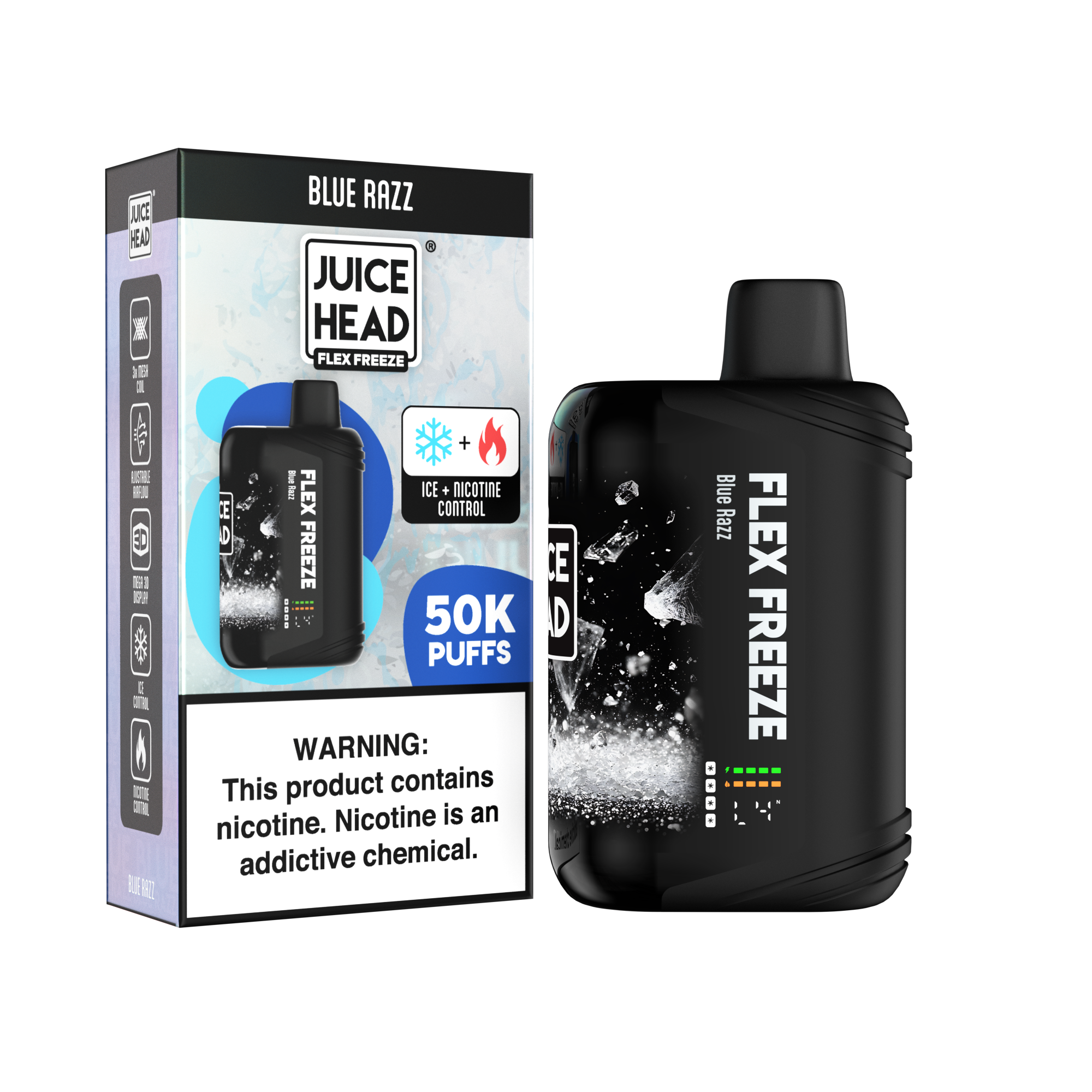JUICE HEAD FLEX FREEZE 50K DISPOSABLES (5 Pack) - Image 5