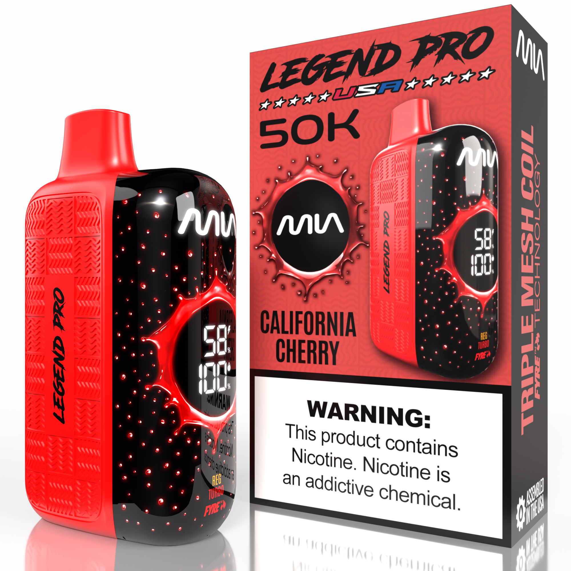 LEGEND PRO 50K Disposable Vapes (5 Pack) - Image 23