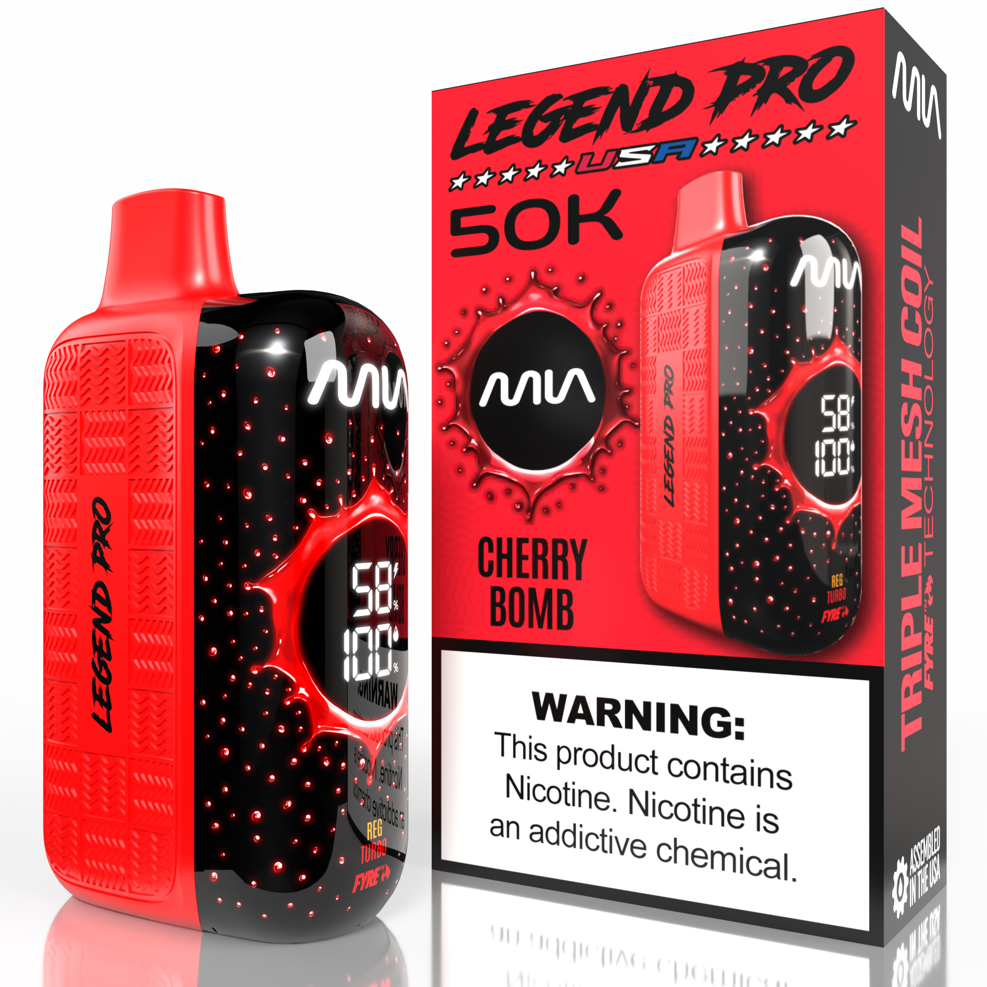 LEGEND PRO 50K Disposable Vapes (5 Pack) - Image 22