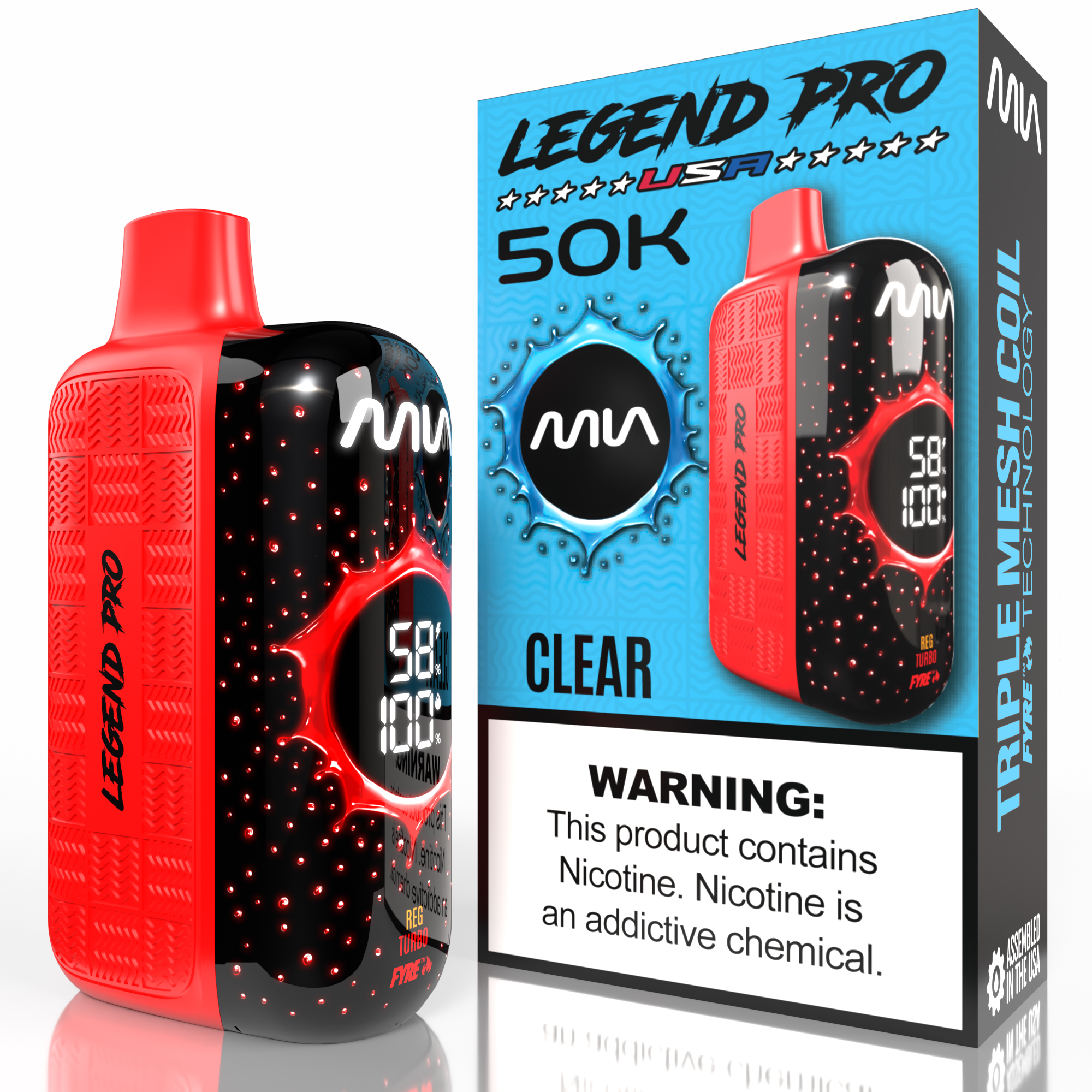 LEGEND PRO 50K Disposable Vapes (5 Pack) - Image 21