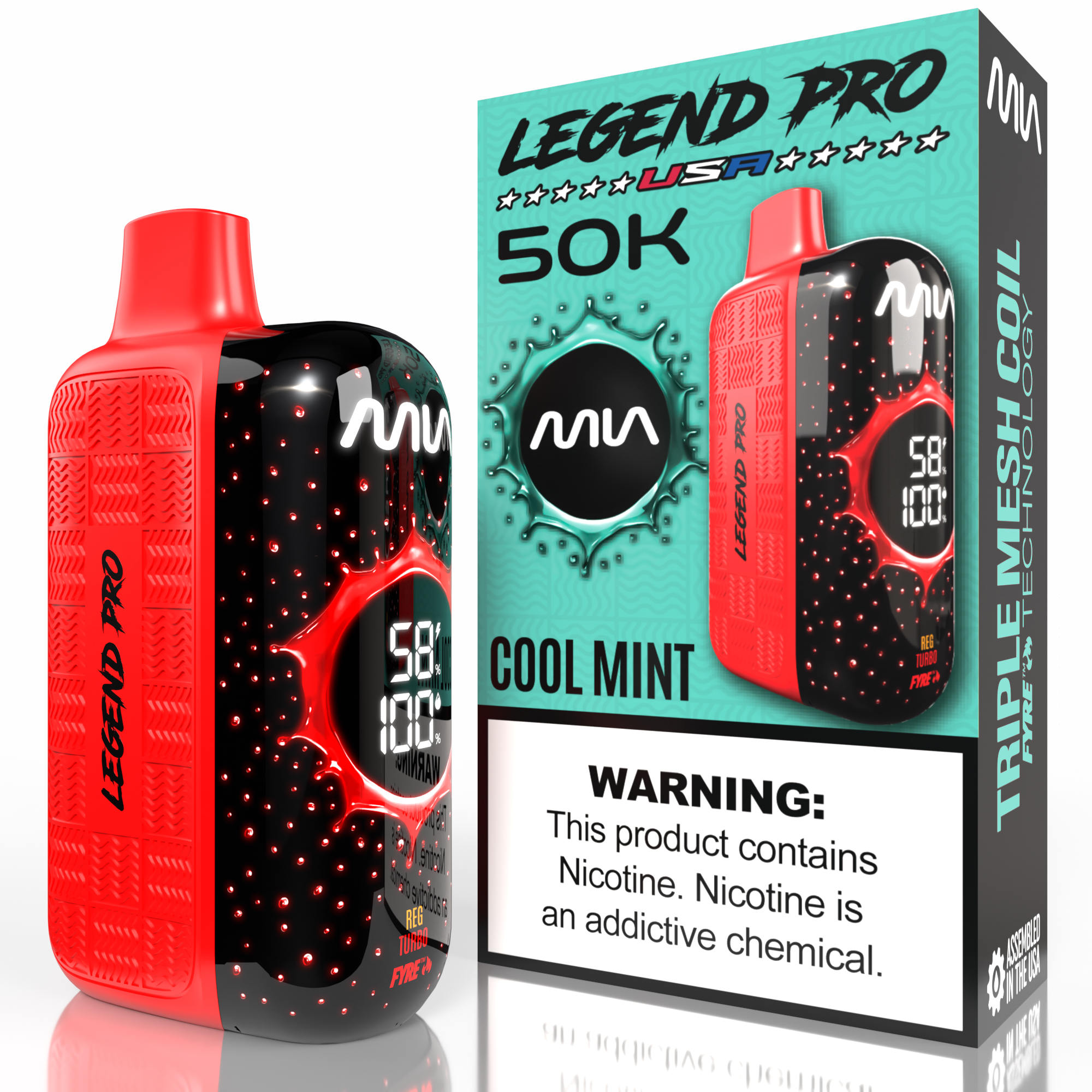 LEGEND PRO 50K Disposable Vapes (5 Pack) - Image 20