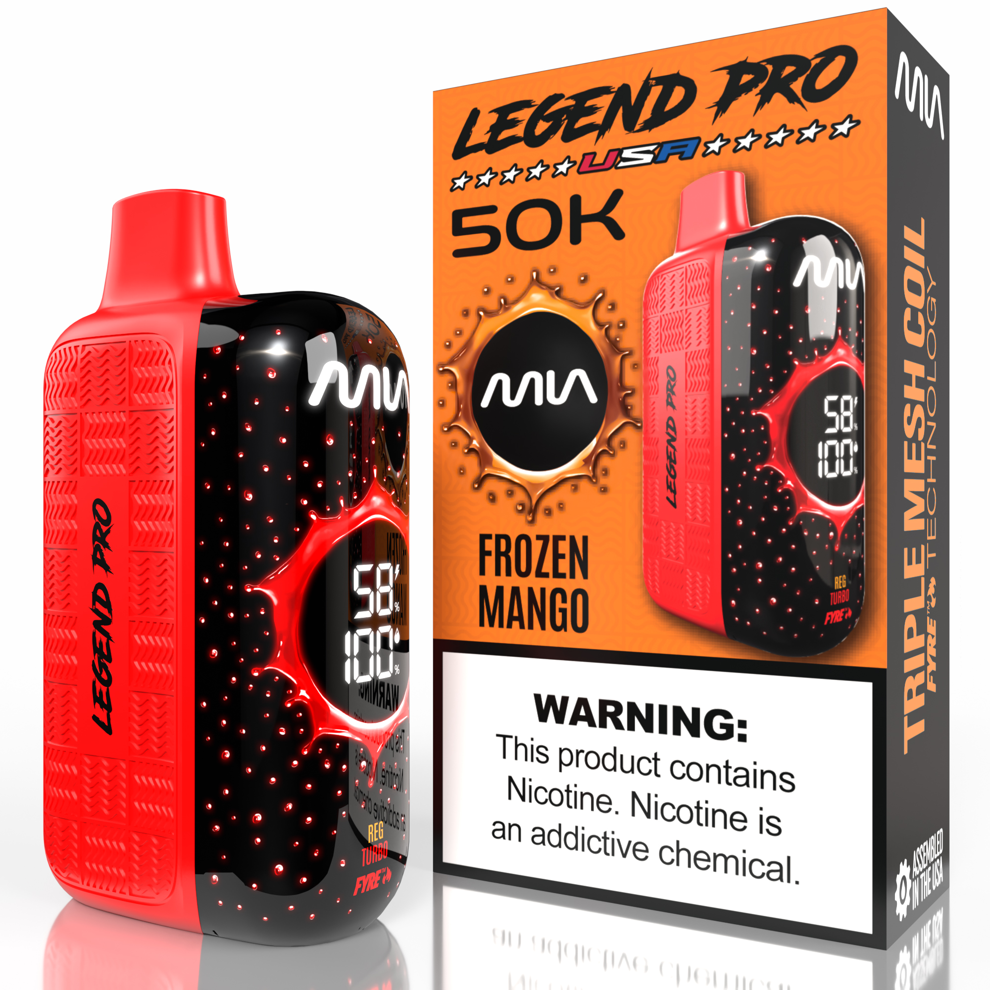 LEGEND PRO 50K Disposable Vapes (5 Pack) - Image 15