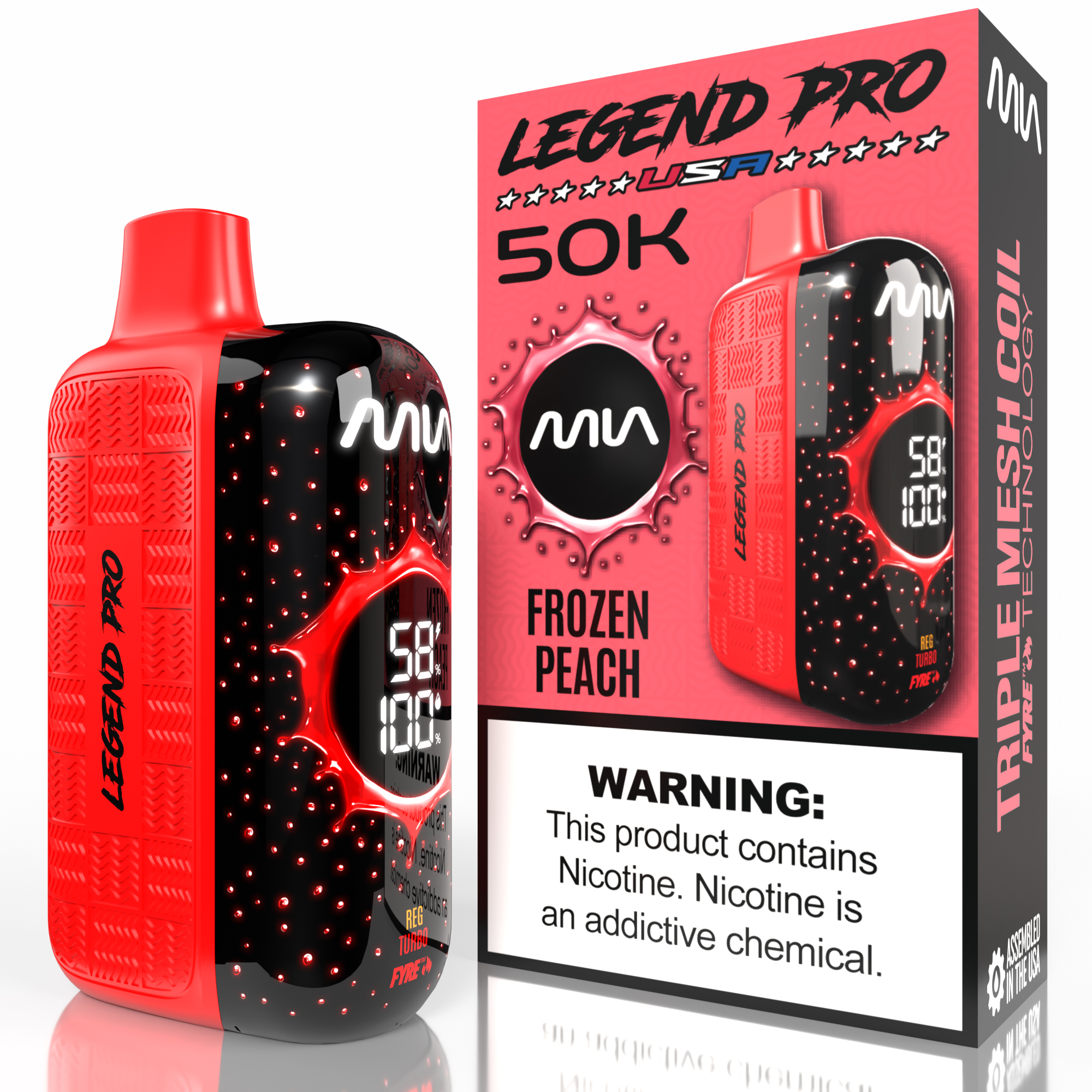 LEGEND PRO 50K Disposable Vapes (5 Pack) - Image 14