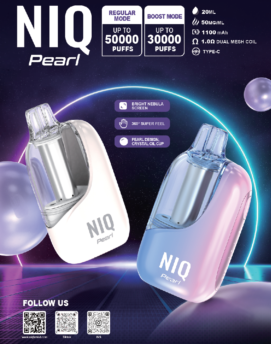NIQ 50k Disposable Vape (5 Pack)
